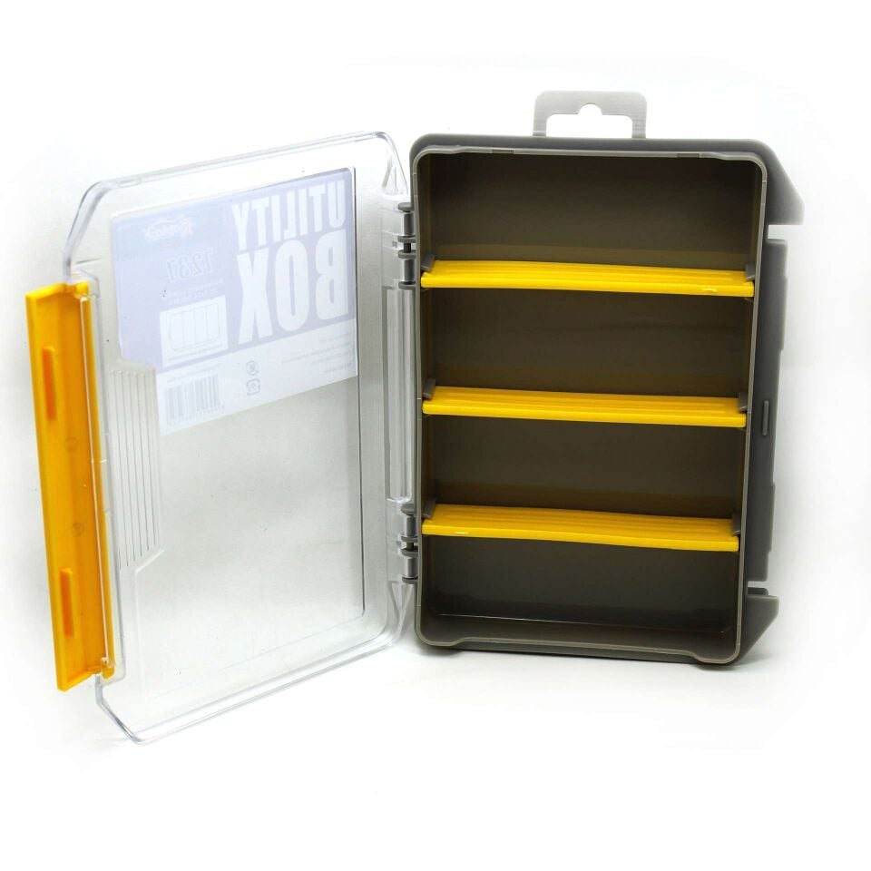 Captain 7237 Profesyonel Sahte Balık ve Jig Kutusu 20x14x3cm