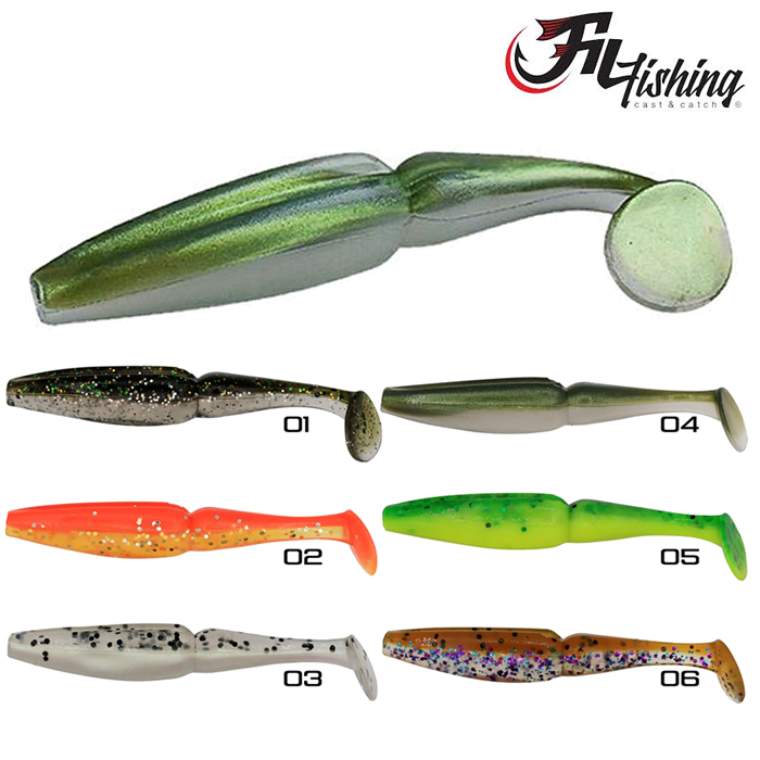 Soft Bait Zico 8Cm (5pcs)