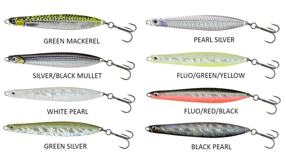 Savage gear Seeker Isp 87mm 16g  Suni Yem Silver/Black Mullet