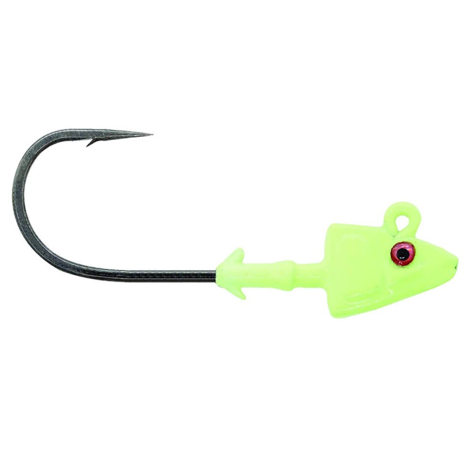 Mustad Sd840 Shad Jighead Sahte Yemi GG - GLOW GREEN - 7GR - 3LU - 3-0