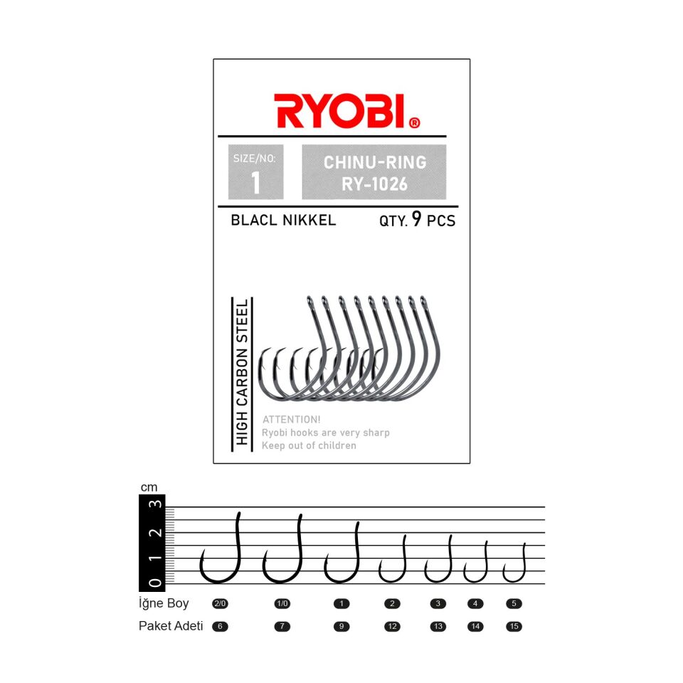 Ryobi İğne Chinu Ring RY-1026