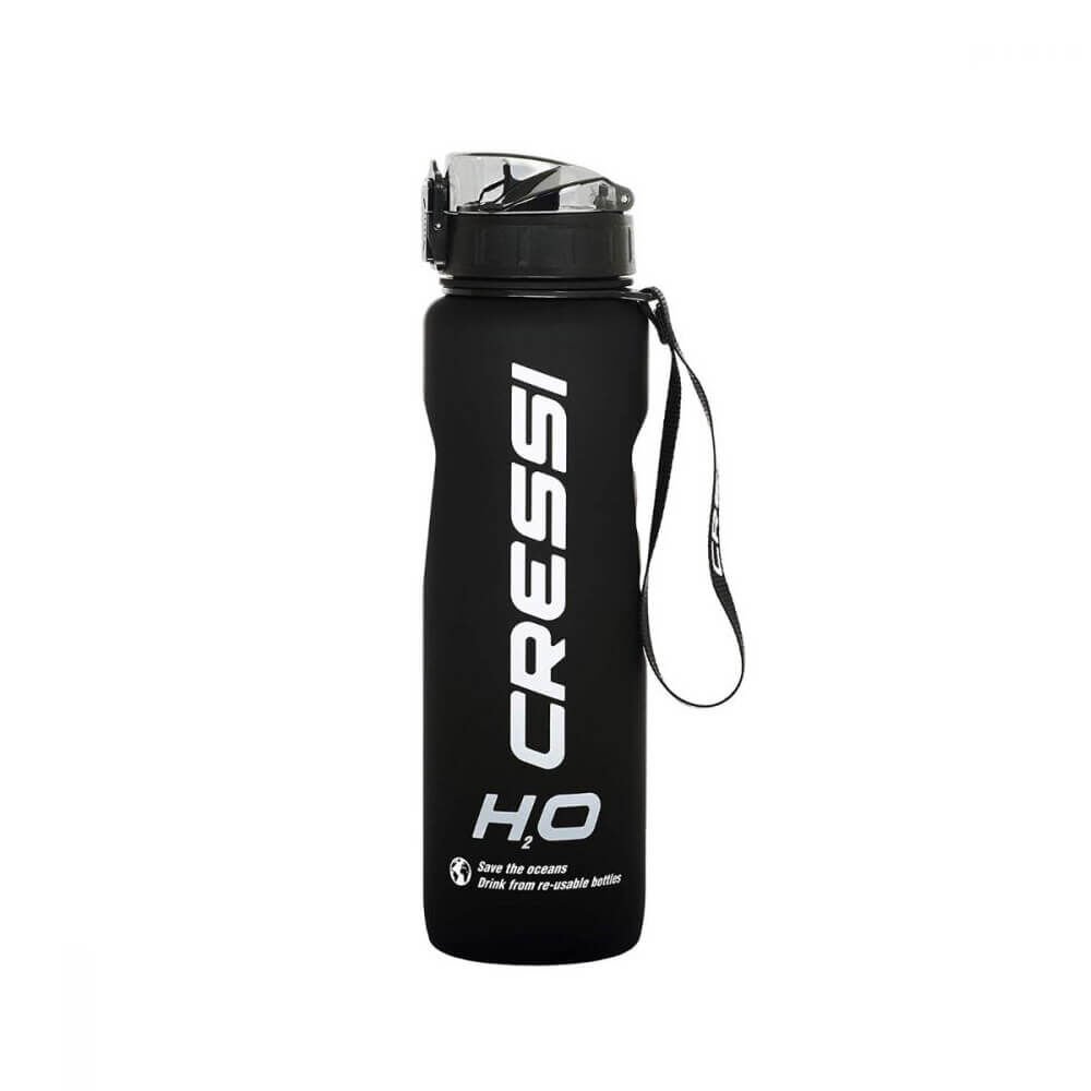 Cressi H2O Frosted Cam Termal Suluk SİYAH - 1 LT