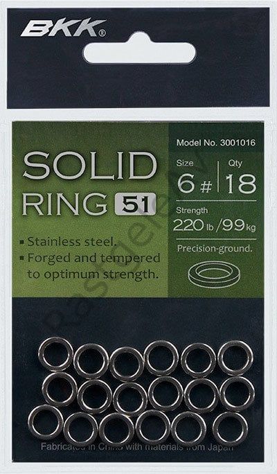BKK Solid Ring-51 4 18 Pcs