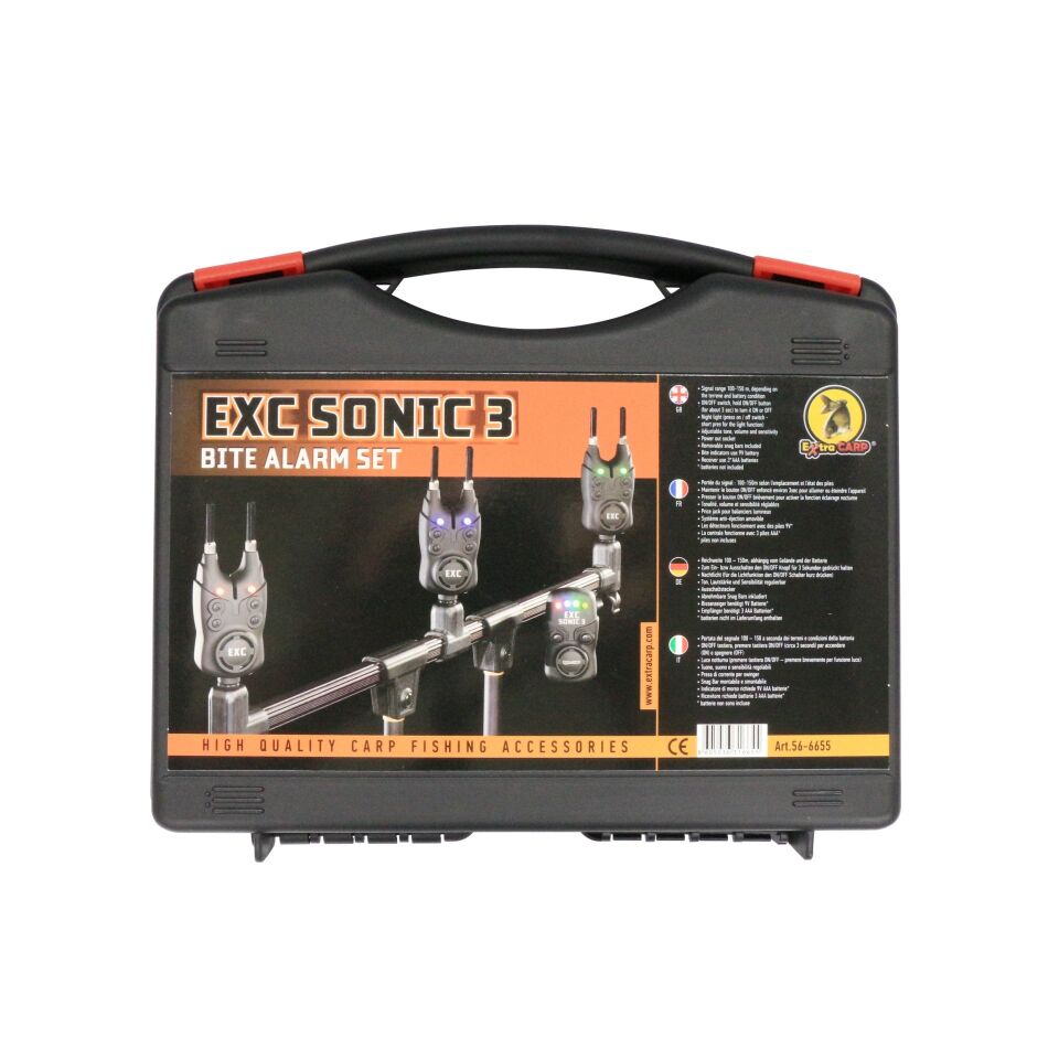 Exc Sonic 3 Bite Alarm Set