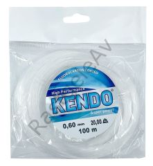 Kendo Premium 100 mt Beyaz Poşet Misina 0,80 mm