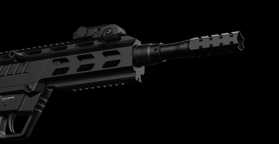 Serengeti Srbull Siyah Bullpup Av Tüfeği 12 Kalibre