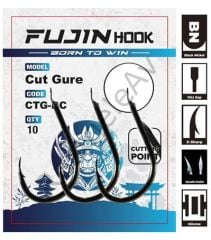 Fujin Cut Gure Deliksiz Düz Olta Kancası