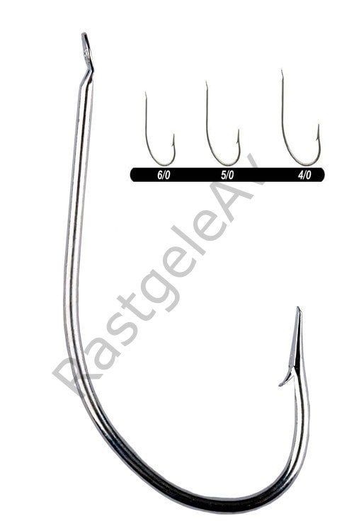 Youvella 1338 Kısa Pala İri Çupra İğnesi 100'lü Kutu Galvaniz