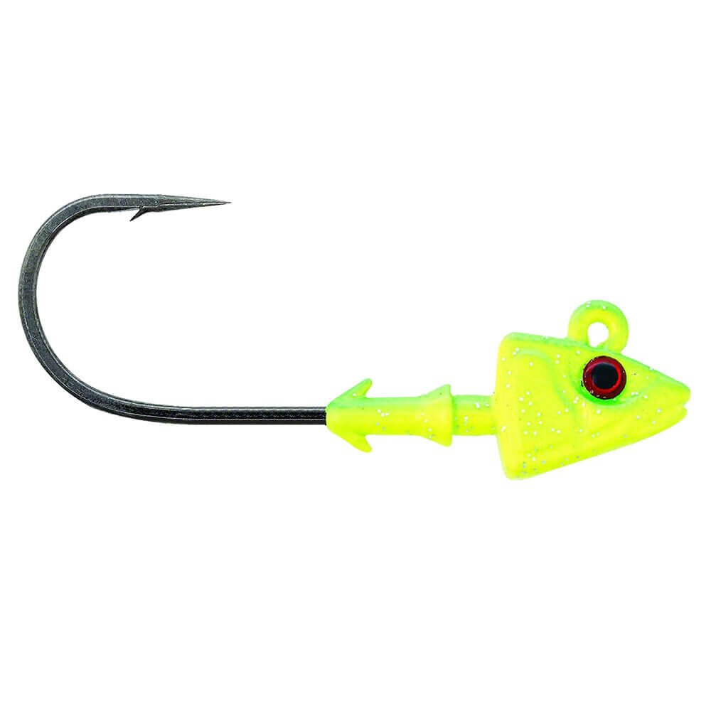 Mustad Sd840 Shad Jighead Sahte Yemi CH - CHARTREUSE - 5GR - 3LU - 2-0