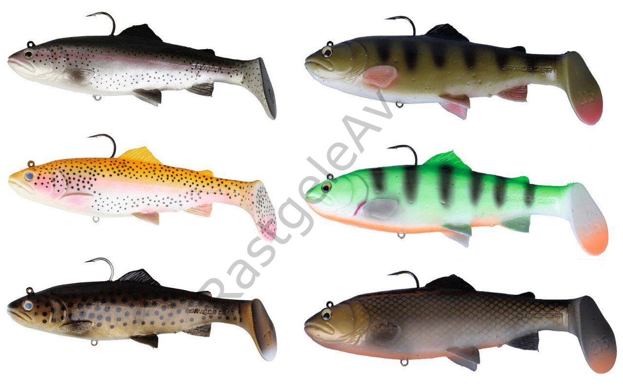 Savage gear 3D Trout Rattle Shad 12.5 cm 35 gr Suni Yem 05-Firetiger