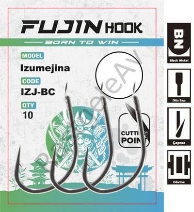 Fujin Izumejina Deliksiz Çapraz Olta Kancası