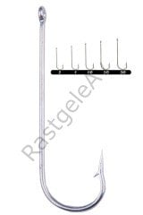 Youvella 1362 Uzun Pala Delikli Lüfer İğnesi 100lü Kutu Galvaniz