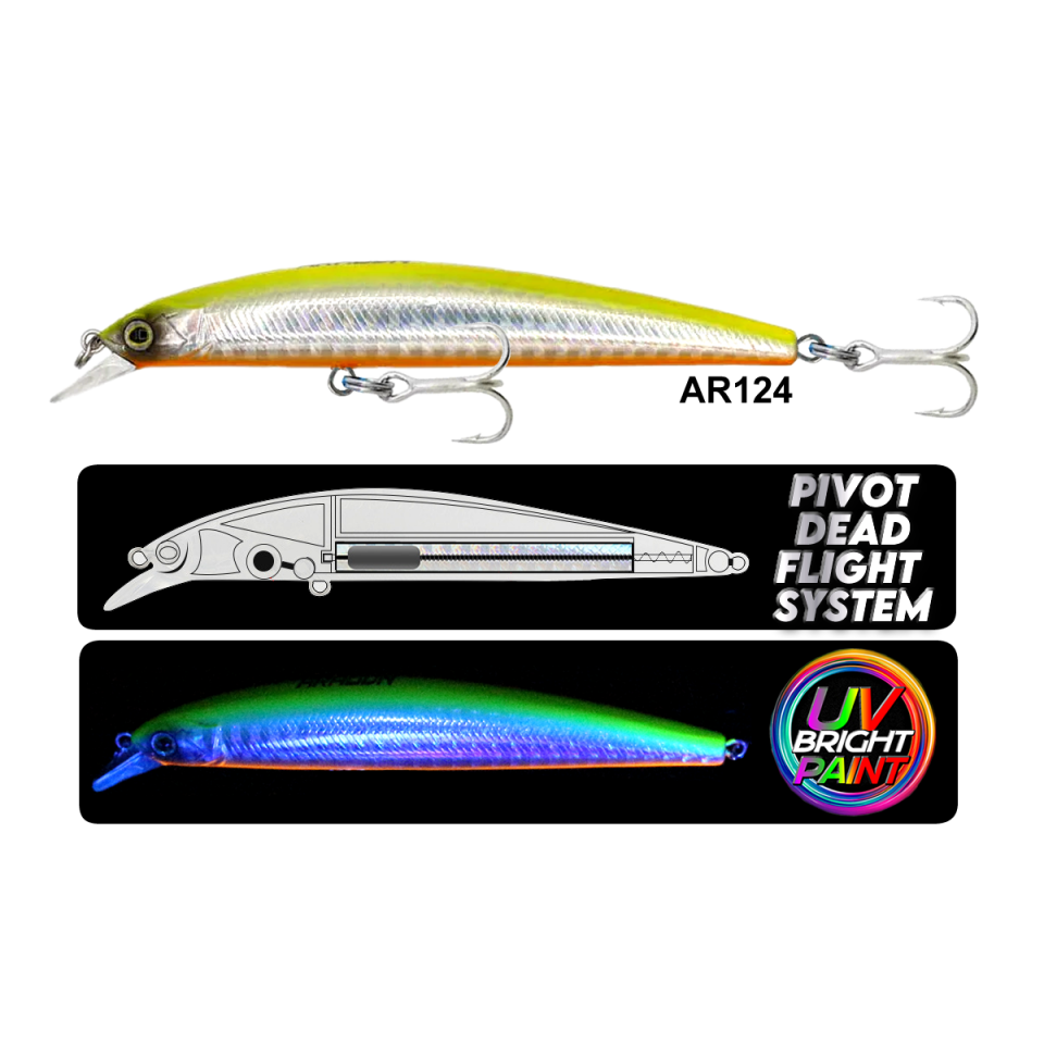 Negro Floating 95Mm 10.5Gr  Maket Balık AR124