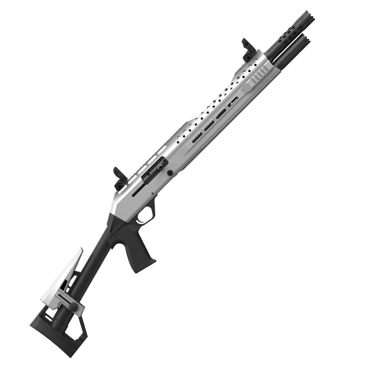 Serengeti SR 22 Beyaz Şarjörlü Av Tüfeği 12 Kalibre - CR-304