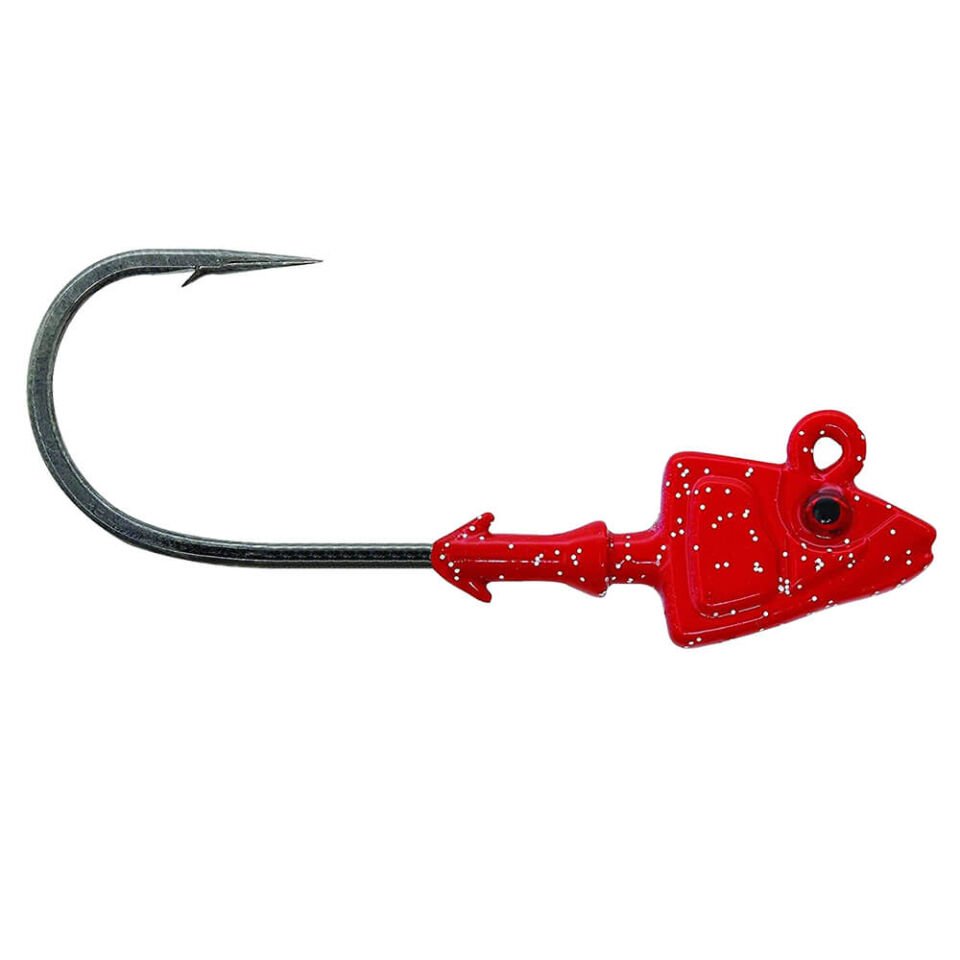 Mustad Sd840 Shad Jighead Sahte Yemi RED - 5GR - 3LU - 2-0
