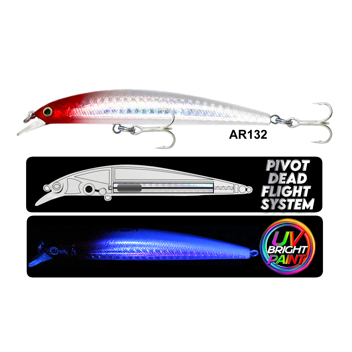 Negro Floating 95Mm 10.5Gr  Maket Balık AR132