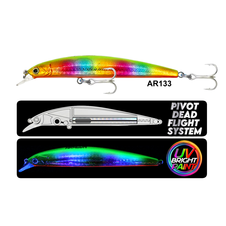 Negro Floating 95Mm 10.5Gr  Maket Balık AR133