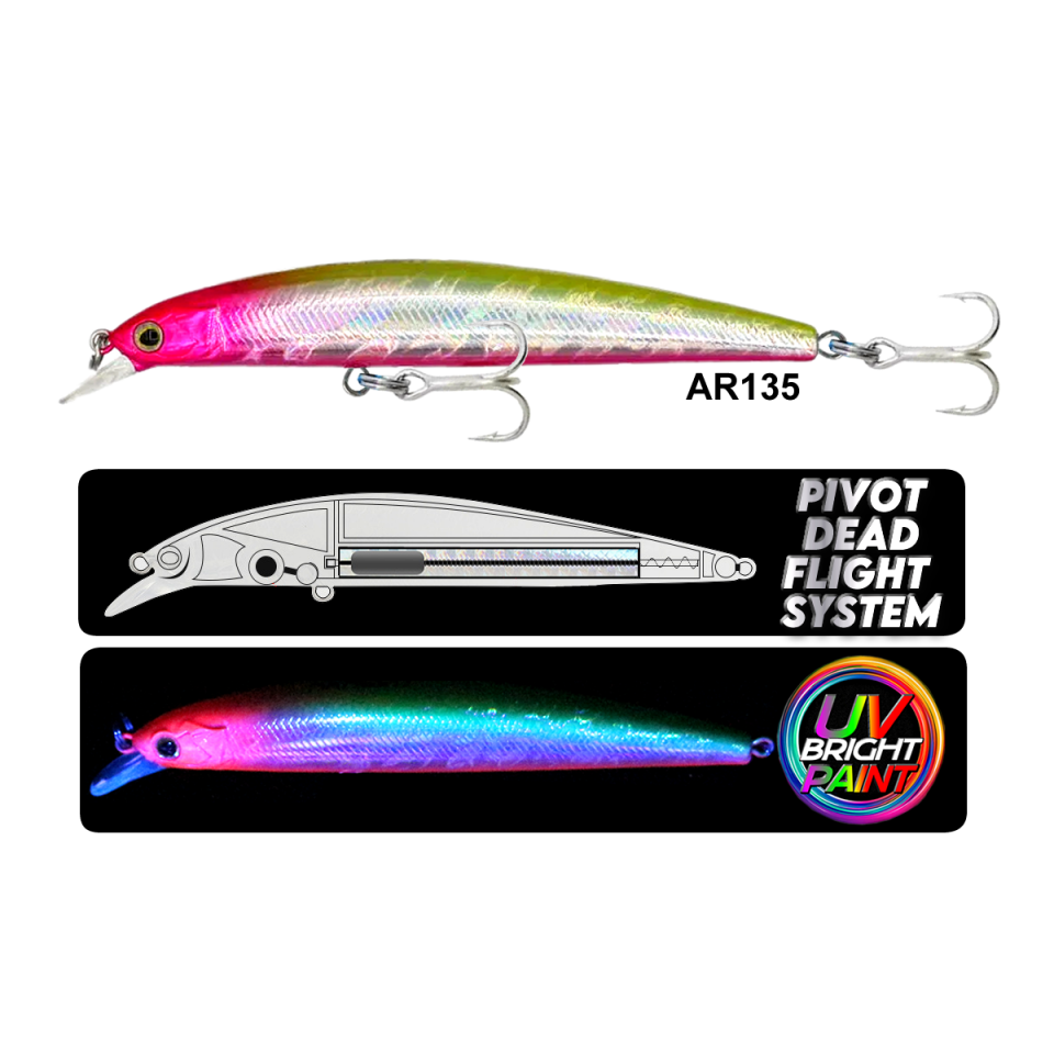 Negro Floating 95Mm 10.5Gr  Maket Balık AR135