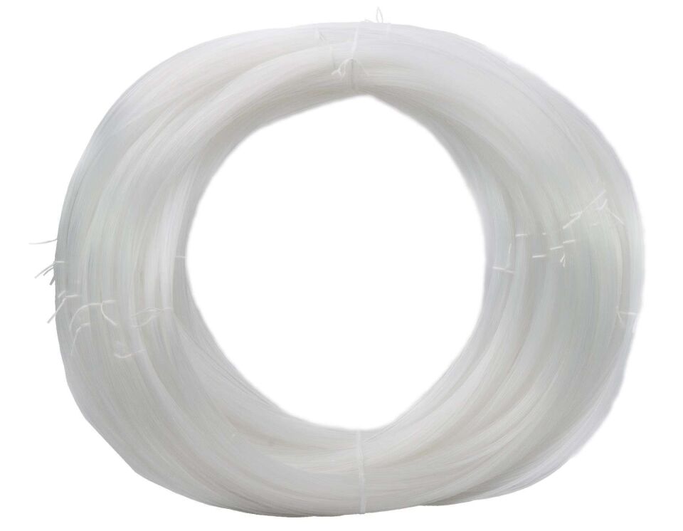 Captain Acura Sarılmış Çile Misina 4x25x10 Bağlantılı 1000mt Beyaz Standart - 1.20 MM