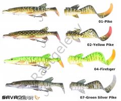 Savage gear Hybrid Pike 17 cm 45 gr SS 1+2 Suni Yem 04-Firetiger