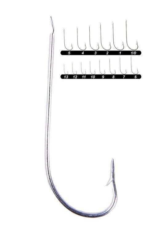 Youvella 1307 Palalı Çapraz Olta İğnesi 100lü Kutu Galvaniz Standart - 1-0