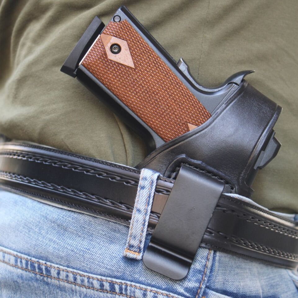 Yükseltepe Belt Maşalı KIRIKKALE Tabanca Kılıfı Siyah