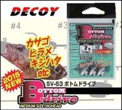 DECOY SV-53 Bottom Drive Jig Head