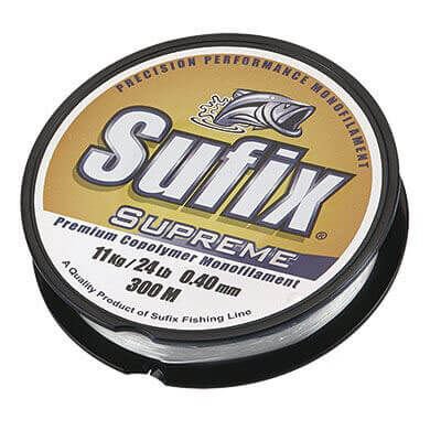 Sufix Supreme Misina CLEAR - 0.60MM - 100MT - 24KG