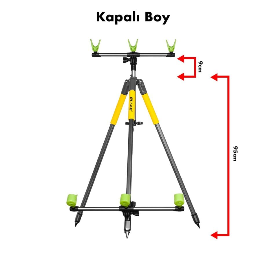Effe Kamış Ayağı Surf Tripod HG283