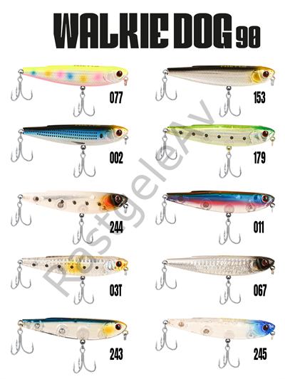 Fujin Walkie Dog 90mm 11gr Su Üstü Maket Balık