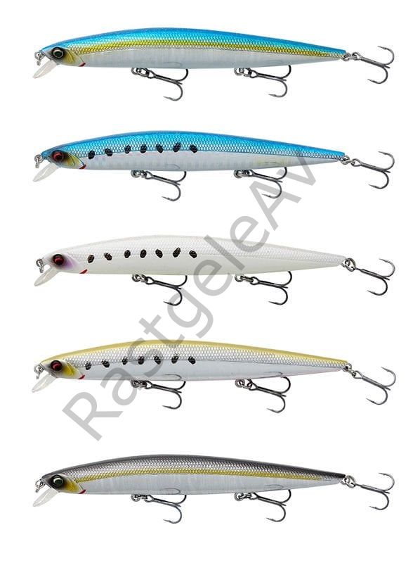 Savage Gear Sea Bass Minnow 14CM 21.7GR S Nero Holo