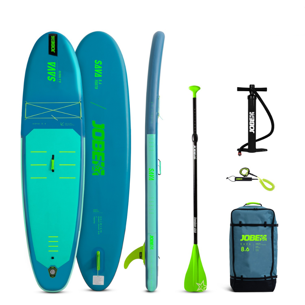 Jobe Sava Sup Board Paddle 8.6 Kürek Sörfü Seti Turkuaz