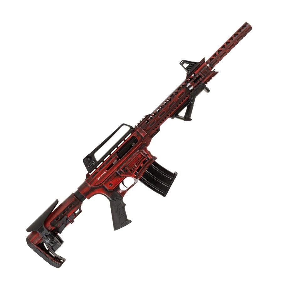 Waltter M12-04 Tactical Kırmızı Otomatik Av Tüfeği