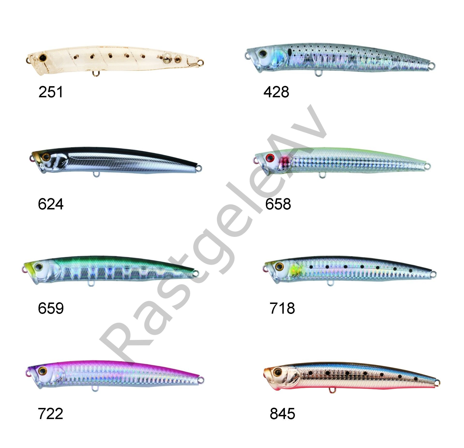 Zipbaits Skinny Pop Floating 130mm Su Üstü Popper 24gr Maket Balık