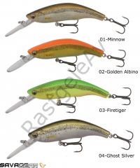 Savage gear 3D Minnow Diver 7,5cm 9g Suni Yem 03-Fire Tıger