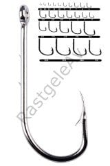 Youvella 1466 Delikli Tırnaklı Papağan Olta İğnesi 100'lü Kutu Nikel