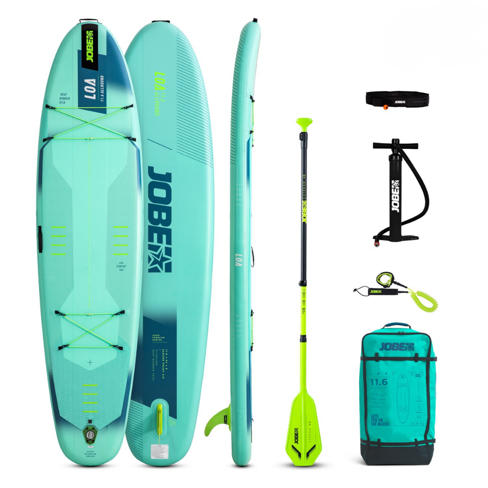 Jobe Loa 11.6 Sup Board Kürek Sörfü Seti Yeşil