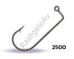 Youvella 2500 Jig Head İğnesi Delikli Uzun 100'lü Kutu Nikel