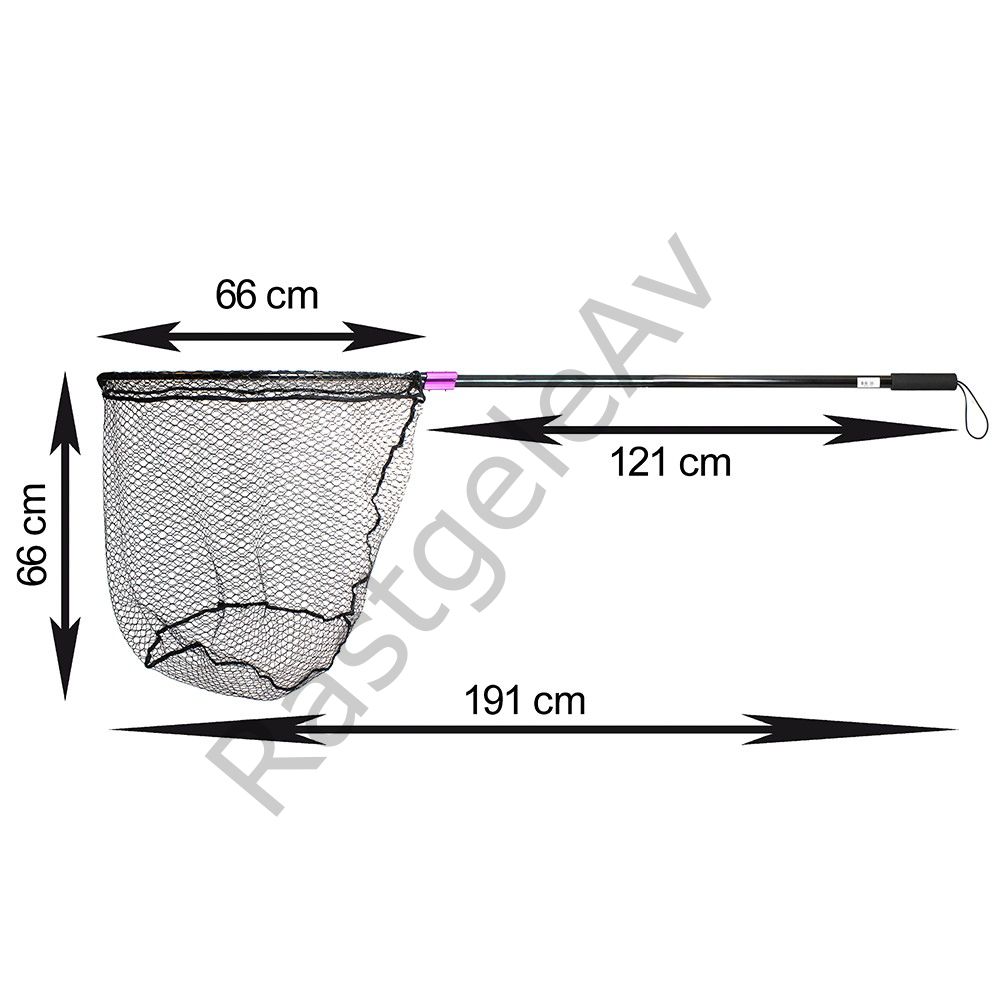 Captain 6783 Kepçe Tek Parça 120cm Alüminyum Saplı 70x60cm  Rubber Tor