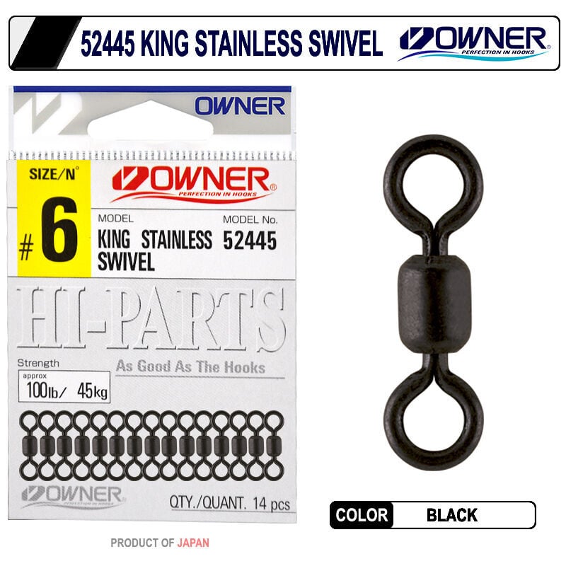 Owner 52445 King Stainless Swivel