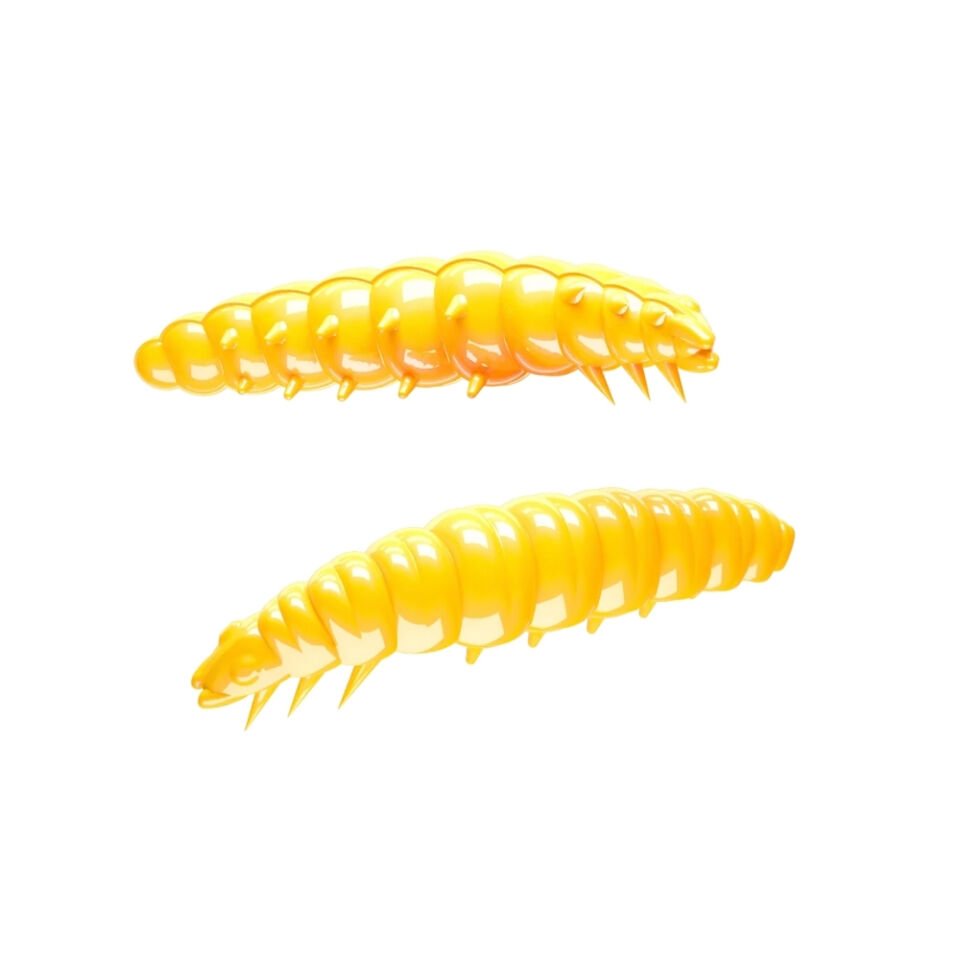 Libra Lures Larva Garlic Suni Yem 007 - YELLOW - 35MM