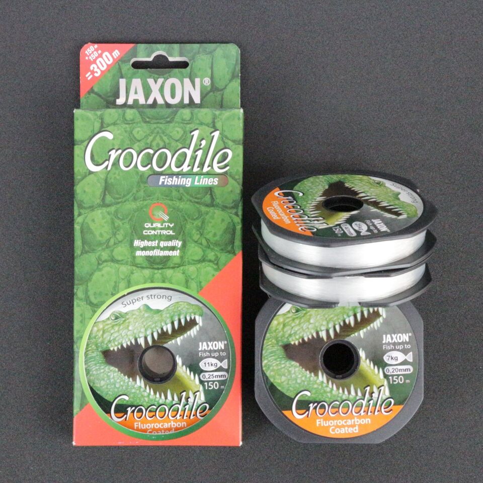 Jaxon Crocodile Fluocarbon 150+150Mt.