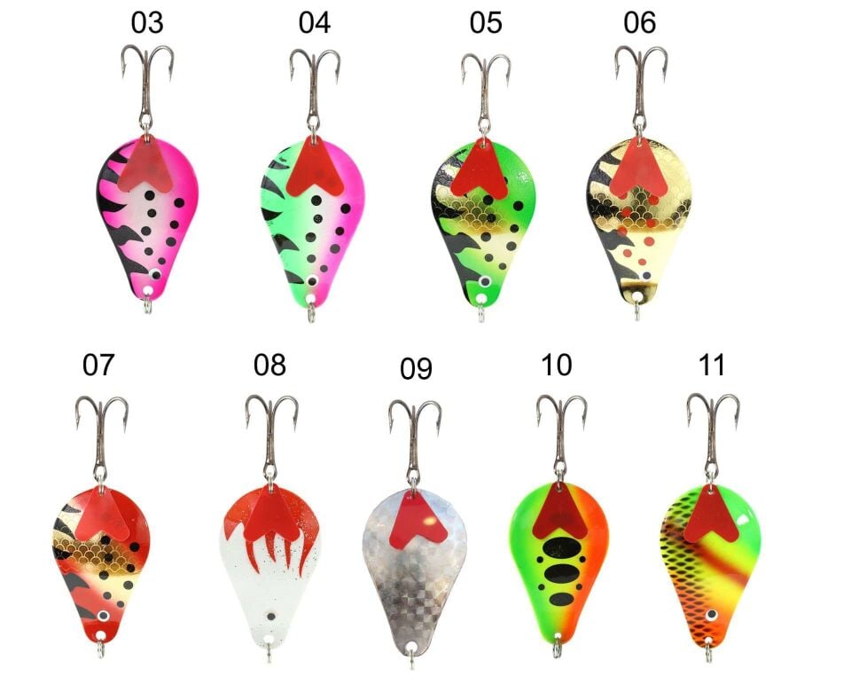 Captain 6124 Turna Kaşığı 30gr Pablo 6cm