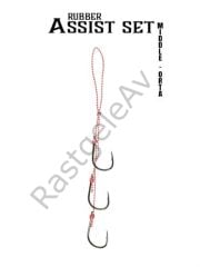 Fujin Rubber Üç Kancalı Assist Set - Middle Size-Orta H21-03