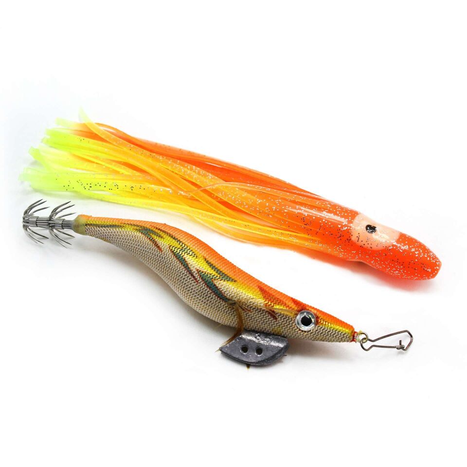 Captain 3581 Kalamar Zokası 11cm Oktopus Squid Size 35 15