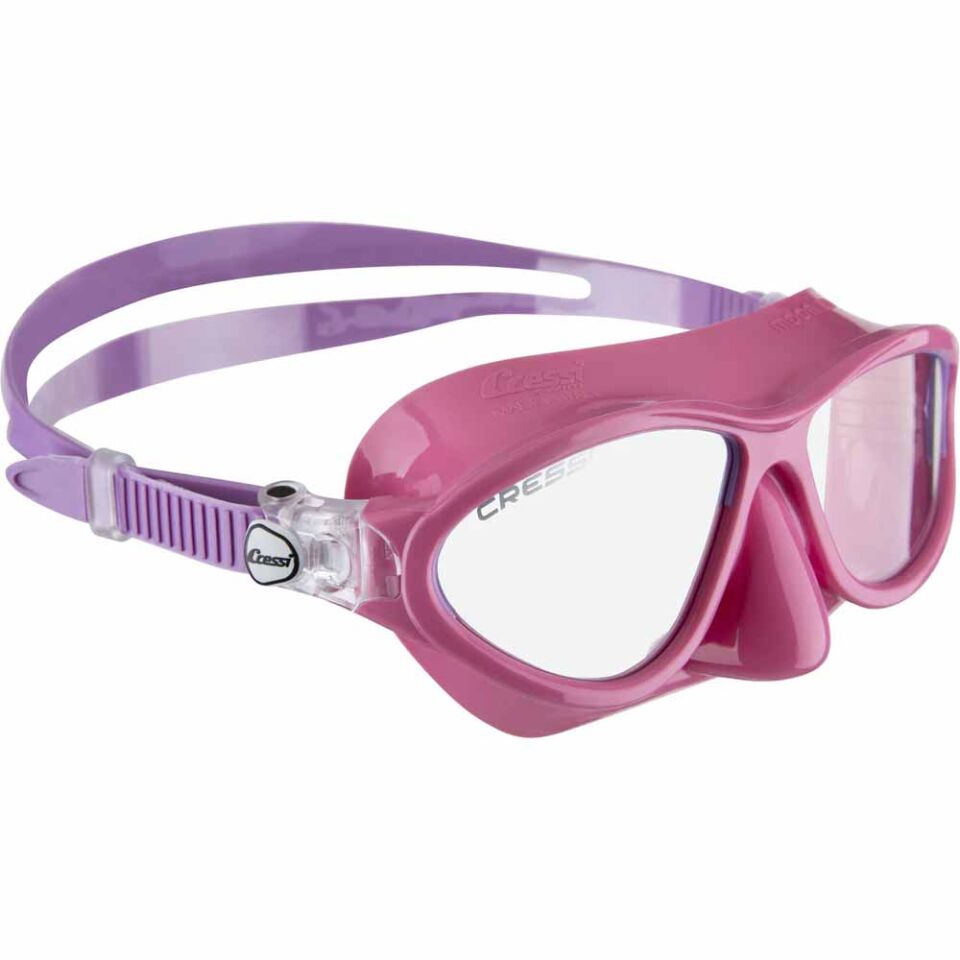 Cressi Moon Çocuk Yüzme ve Dalış Maskesi PINK - LILAC - 5-10 YAŞ