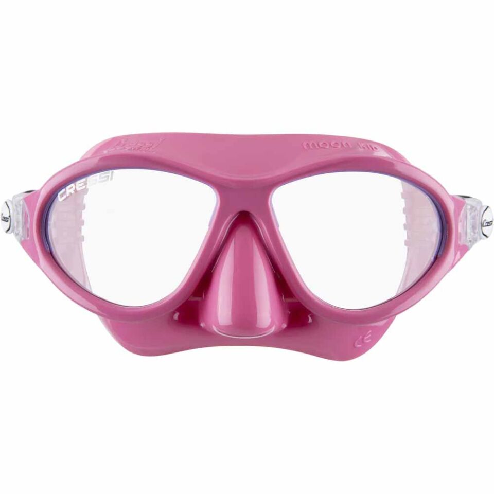 Cressi Moon Çocuk Yüzme ve Dalış Maskesi PINK - LILAC - 5-10 YAŞ