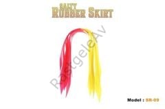 Fujin Rubber Skirt Düz Püskül Set #SR-09