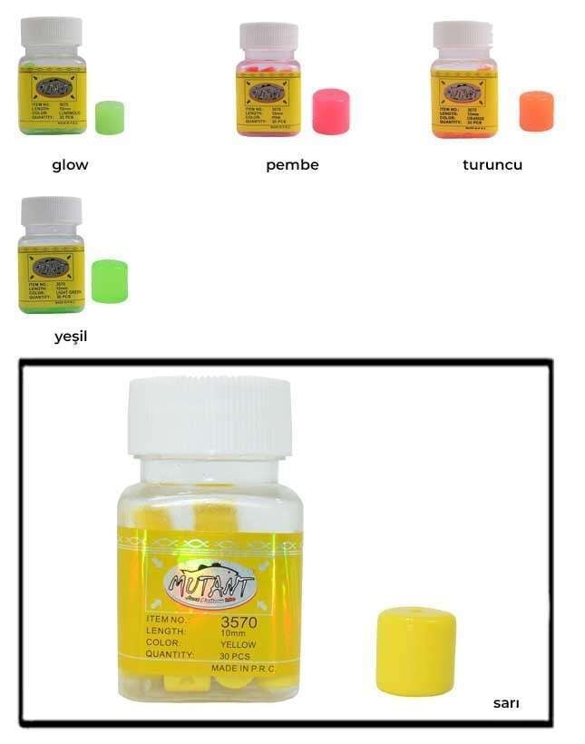 Mutant 3570 Walker Aromalı Silindir Boili 30lu Kutu Sazan Yemi