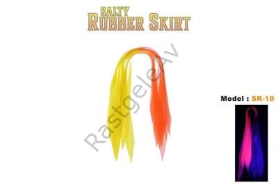 Fujin Rubber Skirt Düz Püskül Set #SR-10